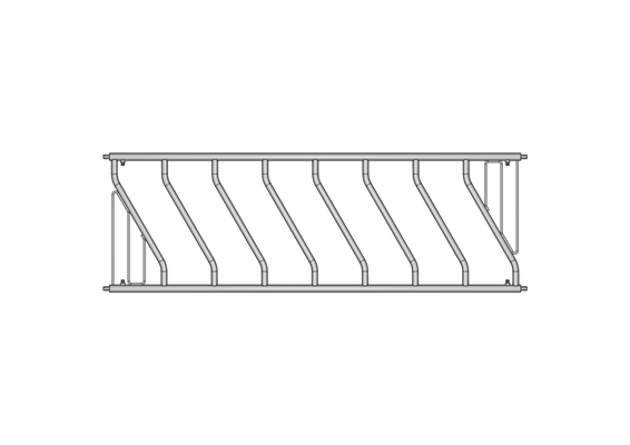 Materiels - Cornadis - PANNEAU OBLIQUE VEAU 7P./2.57M