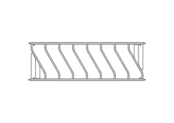 Materiels - Cornadis - PANNEAU OBLIQUE VEAU 7P./2.57M
