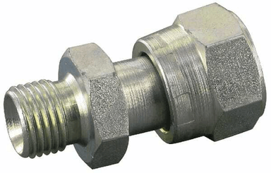 Pièces agricoles - Hydraulique - Nipple M/Fm 1/4" BSP x 11/16"