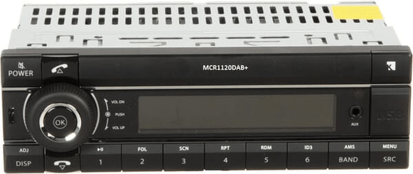 Pièces agricoles - Eclairage - Radio DAB avec USB/AUX/BLUETOOTH/ +12V, intégré + microphone externe