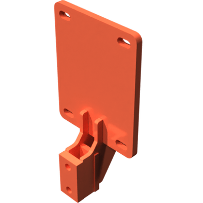 Pièces agricoles - Pièce divers - support soudé -peint-