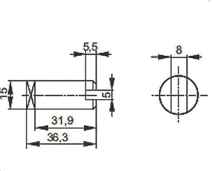 Pièces agricoles - Hydraulique - Accouplement pompe MPP Gr. 0,5