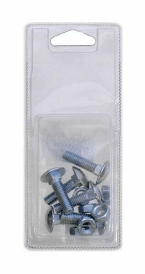 Pièces agricoles - Fasteners - Écrou et boulon M8 x 30 mm, 4,6 (6)