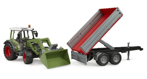 Loisirs - Jouets - Vario 211 avec chargeur frontal et benne basculante Fendt