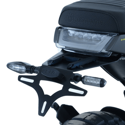 Pièces Quad & Motos - Equipement véhicule - Support de plaque R&G RACING noir Husqvarna 401 Vitpilen/Svartpilen