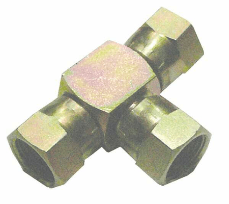 Pièces agricoles - Hydraulique - Raccord vissé en T F 7/16 UNF