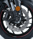 Protection de fouche R&G RACING noir Triumph Street Triple 765