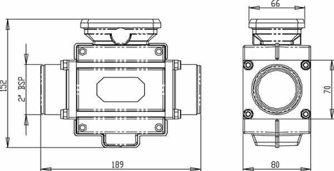 Pièces agricoles - Pièce Pulvérisateur - Débitmètre magnétique 2"