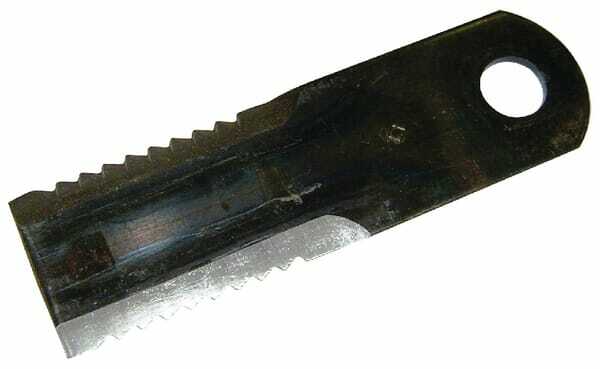 Pièces agricoles - Moissonneuses - Couteau rotatif broyeur de paille 175x50x4 mm Ø 20 mm