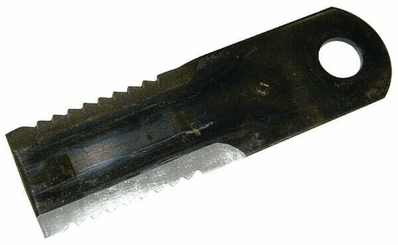 Pièces agricoles - Moissonneuses - Couteau rotatif broyeur de paille 175x50x4 mm Ø 20 mm