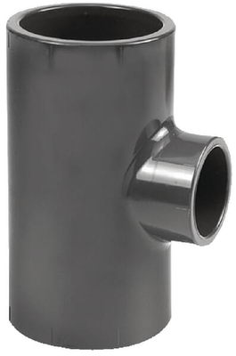 Pièces agricoles - Hydraulique - Pièce T en PVC 50x32x50mm