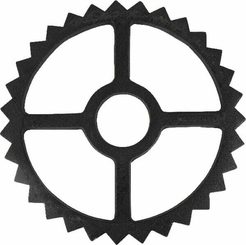 Pièces agricoles - Travail du sol - Roue Cambridge dentée 530mm