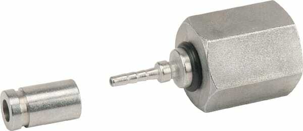 Pièces agricoles - Hydraulique - Embout de tuyau Manomètre 1/4