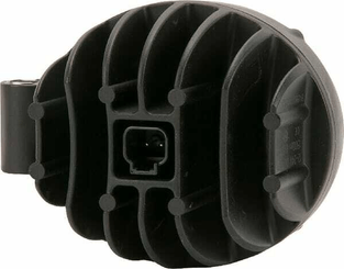Pièces agricoles - Eclairage - Phare de travail LED rond 18W 1500lm, 10/30V, Ø 117mm faisceau large prise Deutch 6 LED Kramp