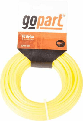 Pièces agricoles - Jardin et forêt pièce adaptable - Fil de coupe Ø 3.3mm 15m rond Jaune gopart