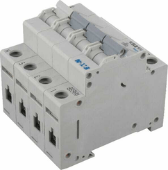 Pièces agricoles - Electricité - Disjoncteur miniature 16A,3P+N,B