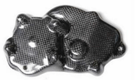 Couvre carter allumage LIGHTECH carbone brillant