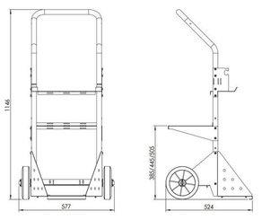 Pièces agricoles - Outils atelier - Chariot 4m³ XL