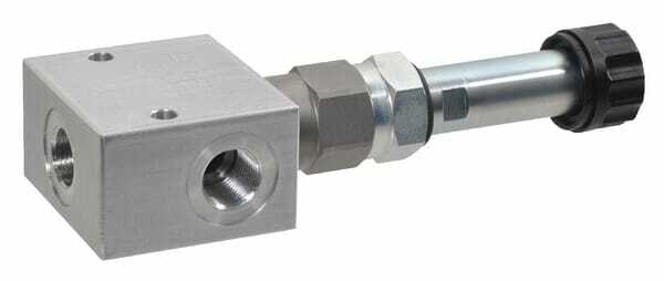 Pièces agricoles - Hydraulique - Régul.press. 2v. c.pre. NO3/8"