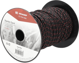 Pièces agricoles - Moteurs pièce adaptable - Cordon de lanceur 3,0 mm x 100 m noir