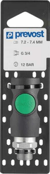 Pièces agricoles - Pièce pneumatique - Raccord rap. sécu mâle BSP3/8"