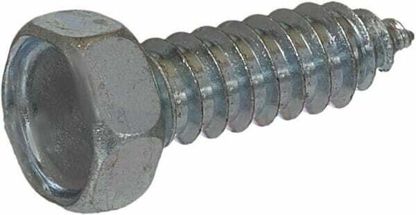 Pièces agricoles - Fasteners - Vis autoperforante, Ø 4,2x16 mm, hexagonal, acier inoxydable, DIN7976C
