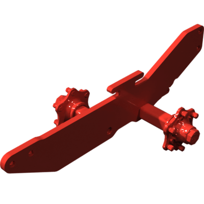 Pièces agricoles - Pièce Semoir - Cadre de roue l. sans frein peint