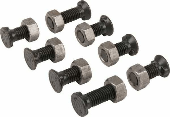 Pièces agricoles - Travail du sol - Kit boulons 6x M12x30 CO, 2x M12x40 CO + écrous