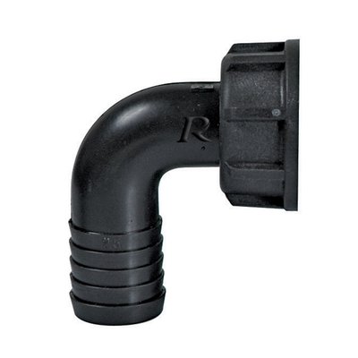 Pompes - Accessoires pompes - RACCORD CANNELE COUDE 1"X 19MM ECROU TOURNANT