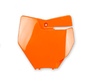 Plaque numéro frontale UFO orange fluo KTM SX/SX-F