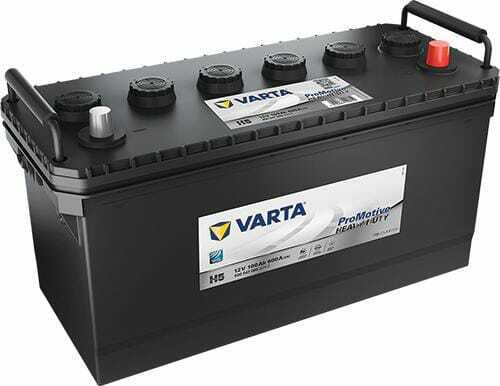 Pièces agricoles - Eclairage - Batterie 12 V 100 Ah 600 A Promotive HD Varta