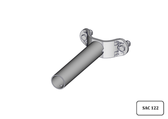 Materiels - Matériel d'élevage - autre - DEMI BRIDE TREFLE D.102MM FIXATION CORNADIS BASSE