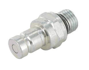 Pièces agricoles - Hydraulique - Raccord de diagnostic mâle 1/4" BSP