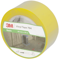 Chimie - Chimie divers - Ruban de vinyle 764, jaune, 50 mm x 33M