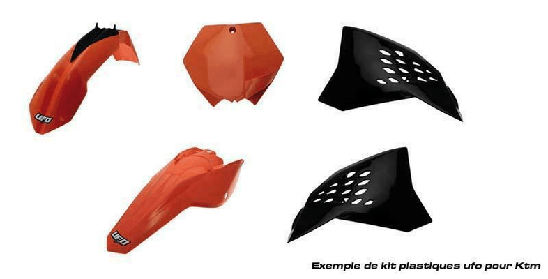 Pièces Quad & Motos - Plastiques - Kit plastique UFO blanc KTM