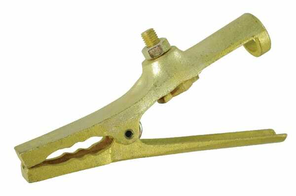 Pièces agricoles - Outils atelier - Pince pour câble de masse bronze massif 600 A
