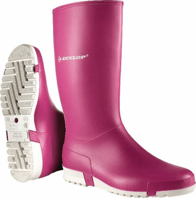 Vêtements et protections - Equipement - Bottes rose, taille 40 Sport Retail Dunlop