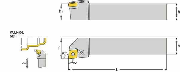 Outils - Outils divers - Porte-plaquette dr. PCLNR 95°