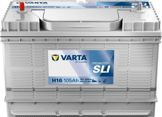 Pièces agricoles - Eclairage - Battery 12V 105Ah 800A H16 VARTA Promotive SLI