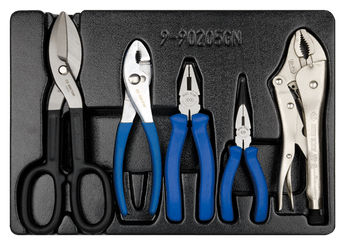 Outils - Outils divers - Module servante 5 pinces et cisaille