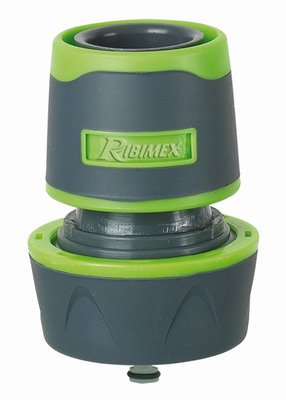 Arrosage - Raccords - RACCORD RAPIDE STOP 19MM BI-MATIERE SUR CARTE