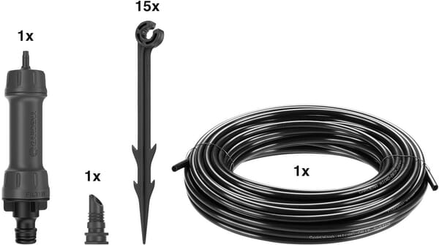 Pièces agricoles - Hydraulique - Kit d'irrigation Micro-Goutte (15m)