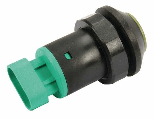 Pièces agricoles - Electricité - Interrupteur poussoir, abaissement du relevage, rond, vert