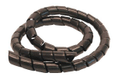 Spirale plastique noir 80-98 15 m