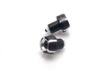 Embouts De Guidon Aluminium V PARTS Spark Ø18mm - Noir/Argent