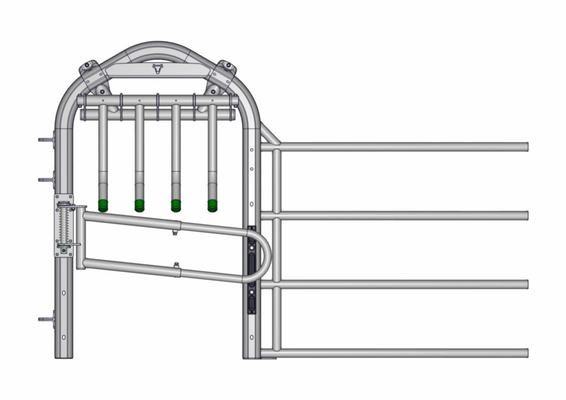 Accessoires et options matériel  - Matériel d'élevage - autre - AVANT EX4 PASSAGE WESTERN AVEC PORTILLON FINGER COMPLET