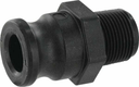 Camlock 2" mâle x 2" NPT mâle Banjo