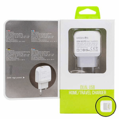 Pièces agricoles - Eclairage - Double chargeur rapide 20 W 230/12 V