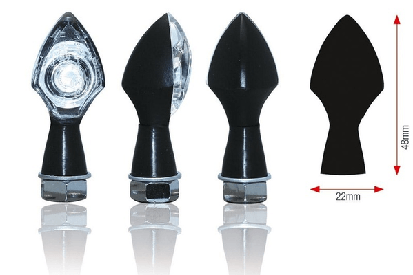 Pièces Quad & Motos - Equipement véhicule - Clignotants BIHR Power LED noir