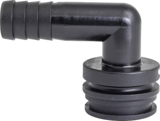 Pièces agricoles - Pièce Pulvérisateur - Raccord à fourche, femelle 90° AF3, embout de tuyau 16 mm